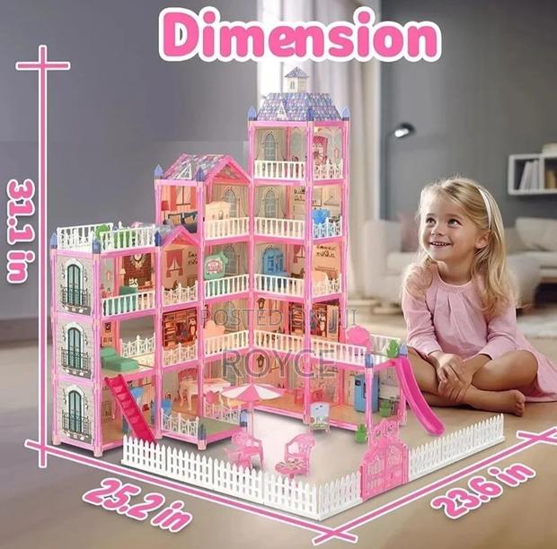 374pcs Doll House - thumbnail 2