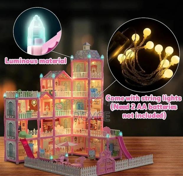 374pcs Doll House - thumbnail 3
