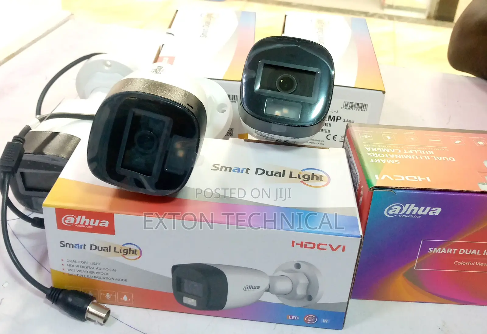 Dahua 2mp Smart Dual Light Hdcvi Fixed Focal Bullet Camera