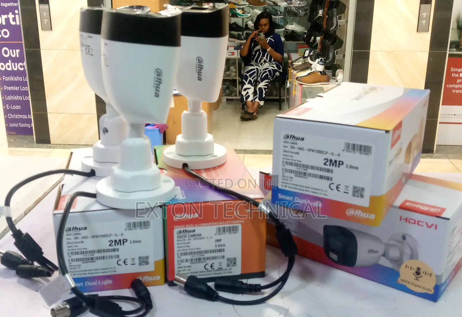 20m 1080p Dahua Bullet Smart Hybrid 3.6mm 2mp CCTV