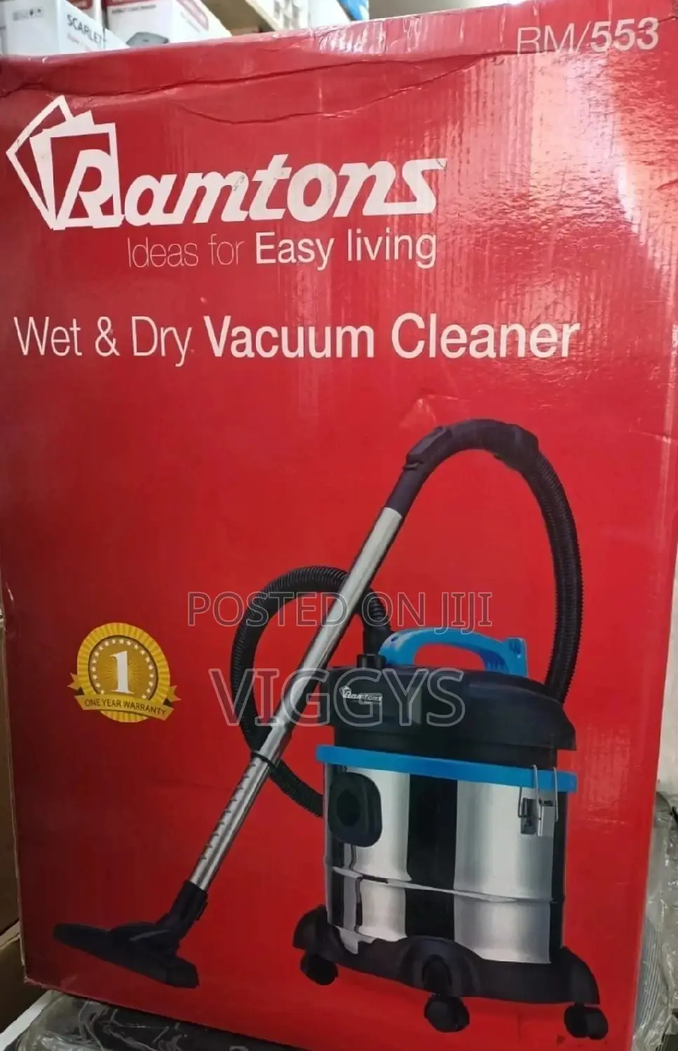 Original Rhamton 20 Litre Vacuum Cleaner