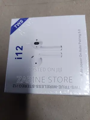 TWS I12 Wireless Stereo Pairing 5.0