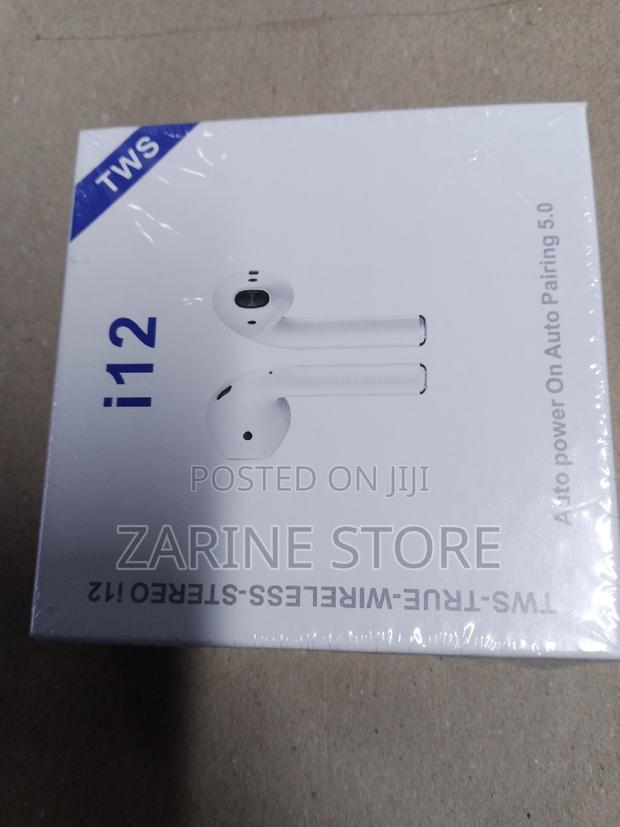 TWS I12 Wireless Stereo Pairing 5.0 - main view