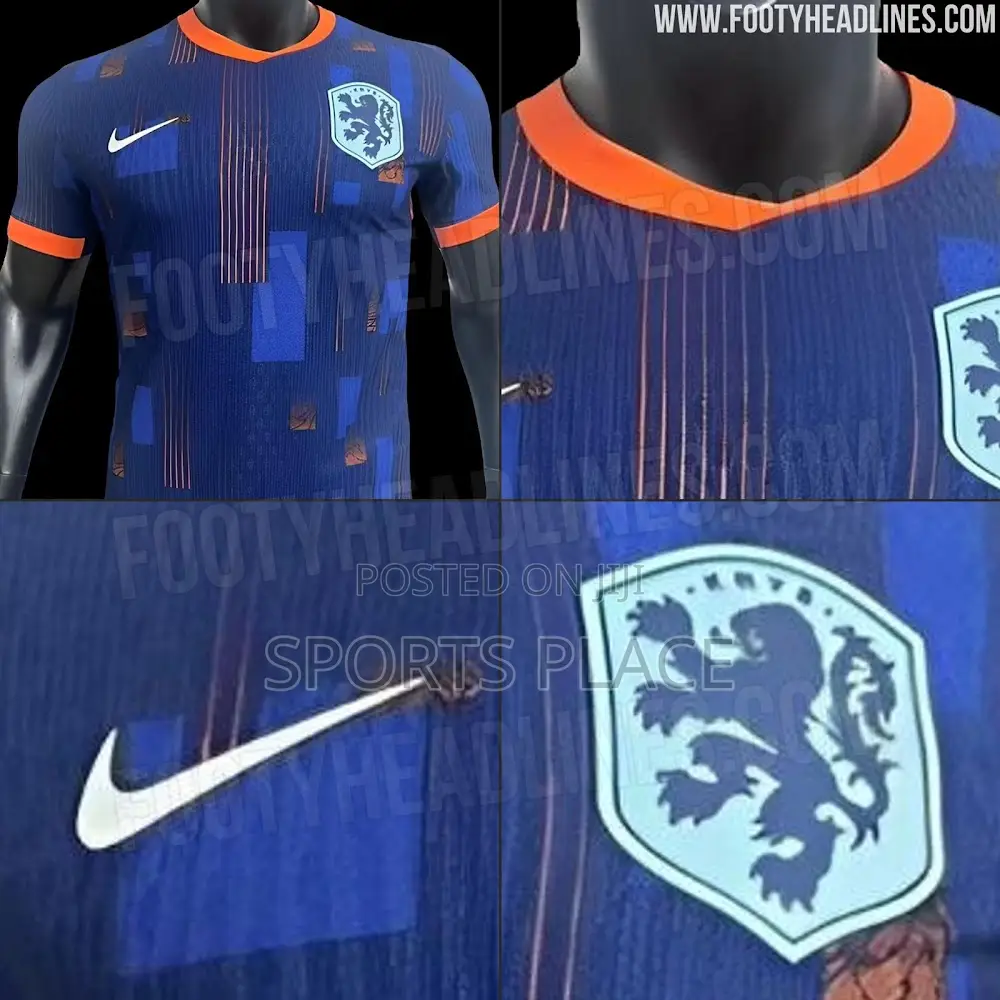 Netherlands Euro2024 Away Kit