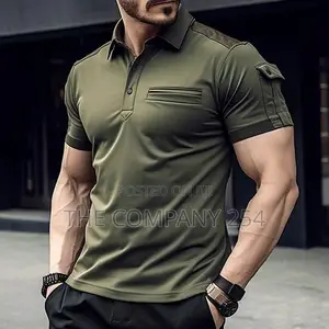 Chest Pocket Polo Shirt 
Sizes M to 3xl 
KSH 3300
