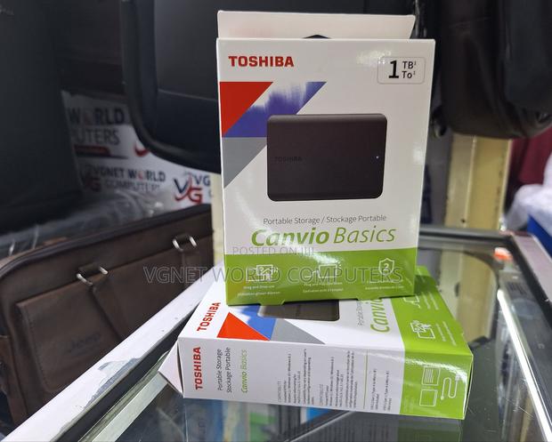 1tb Toshiba External Hard Drive - thumbnail 4