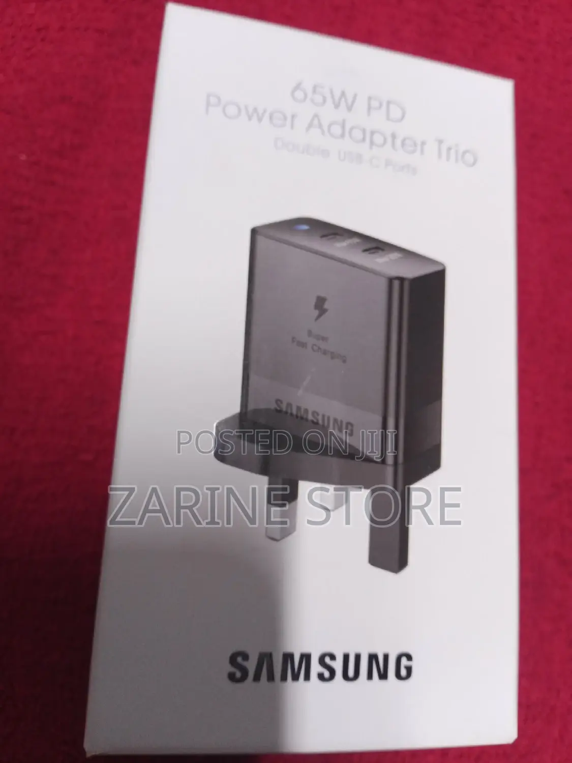 Powee Adapter Trio 65w Samsung Type