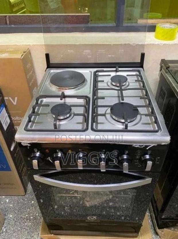 Amazing Saratech 3+1 Standing Cooker 50 by 55 Electric Oven