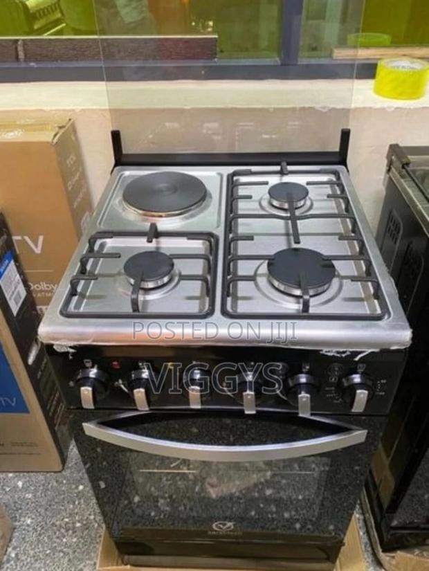 Classic Saratech 3+1 Standing Cooker 50 by 55 Electric Oven