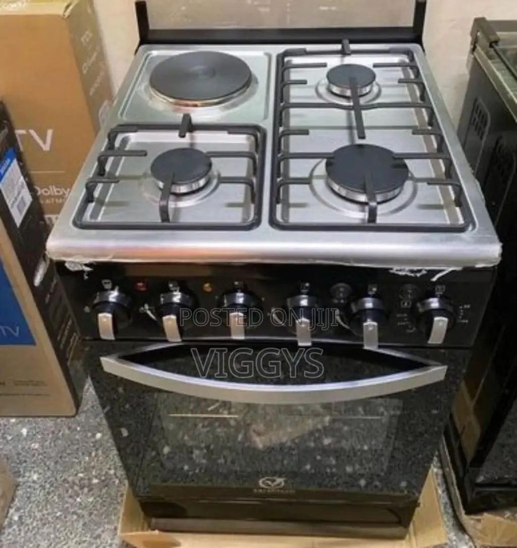 Quality Saratech 3+1 Standing Cooker 50 by 55 Electric Ove