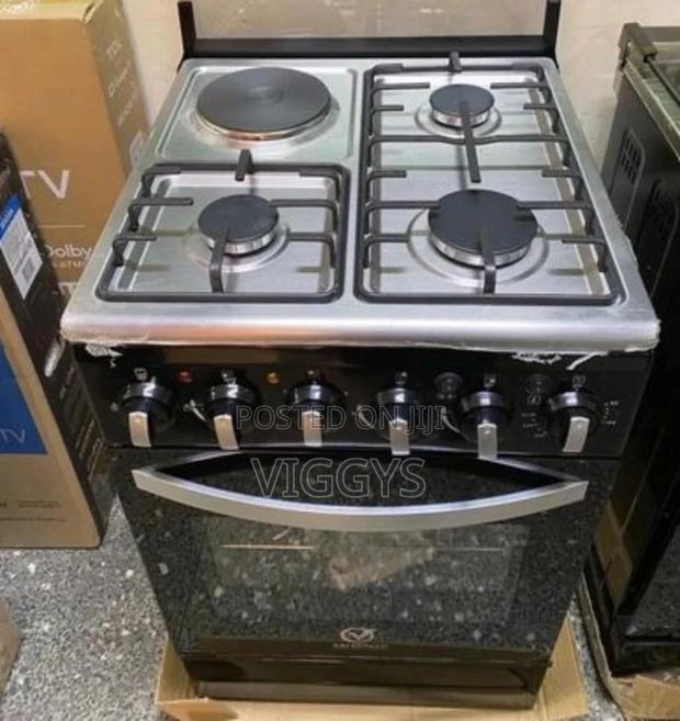 Quality Saratech 3+1 Standing Cooker 50 by 55 Electric Ove