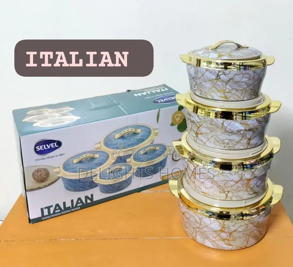 Set of 4 Italian Hotpots*
