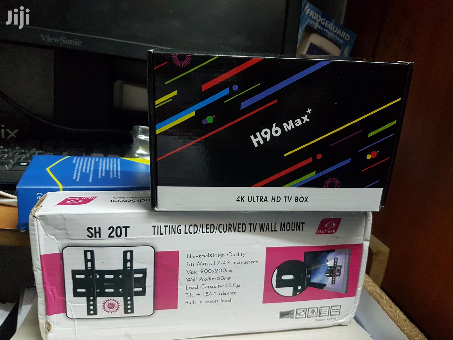 Tv Box H96 Max Plus And Bracket