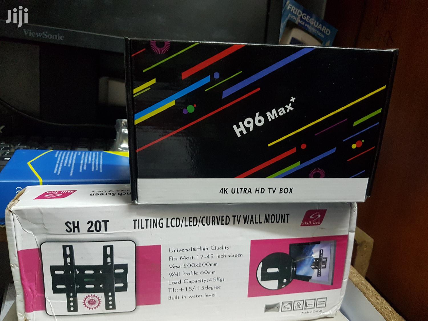 Tv Box H96 Max Plus And Bracket