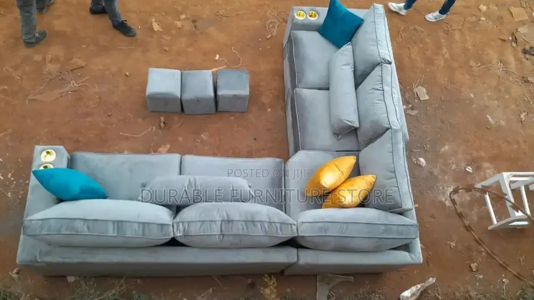 7 Seater Sofa With Cup Holder