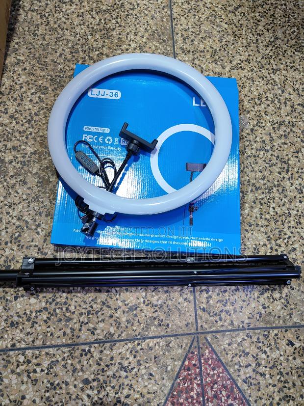 14 Inches Ringlight With Stand and Phone Holder. - main view