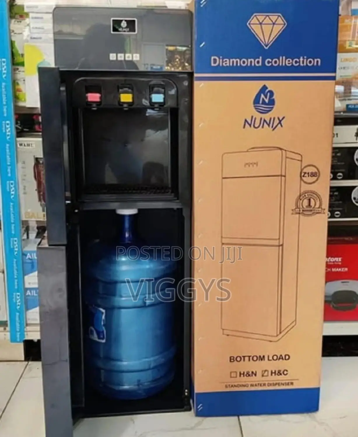 Original Nunix Z 188c 3 Taps Hot Normal and Cold