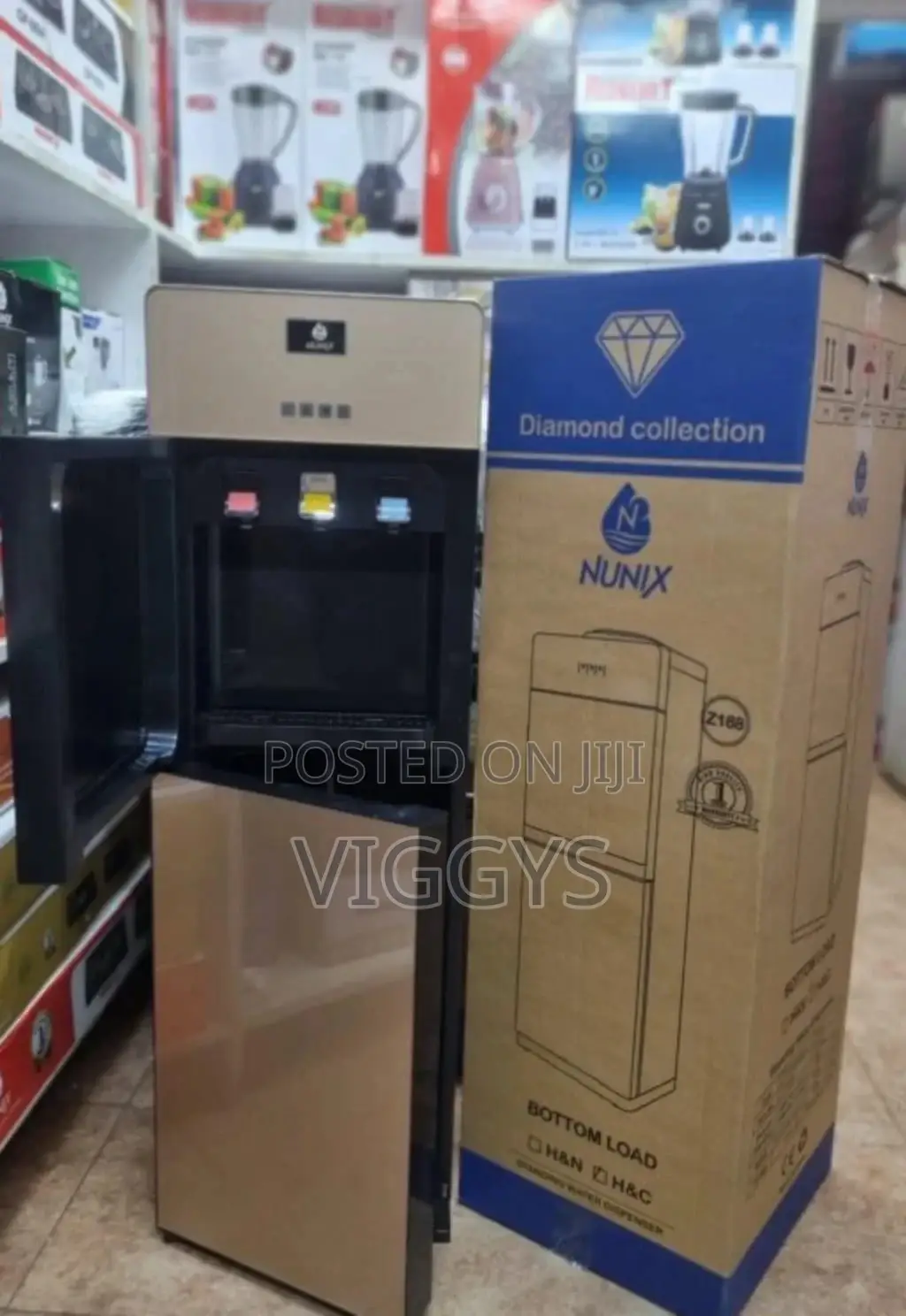 Brand New Nunix Z 188c 3 Taps Hot Normal and Cold