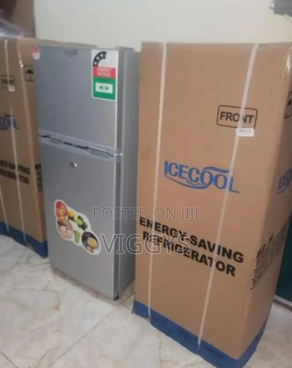 Original Ice Cool 118litre Double Door Fridge