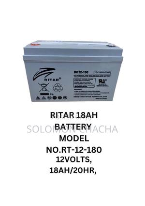 Ritar 18AH 12V Battery - thumbnail 2