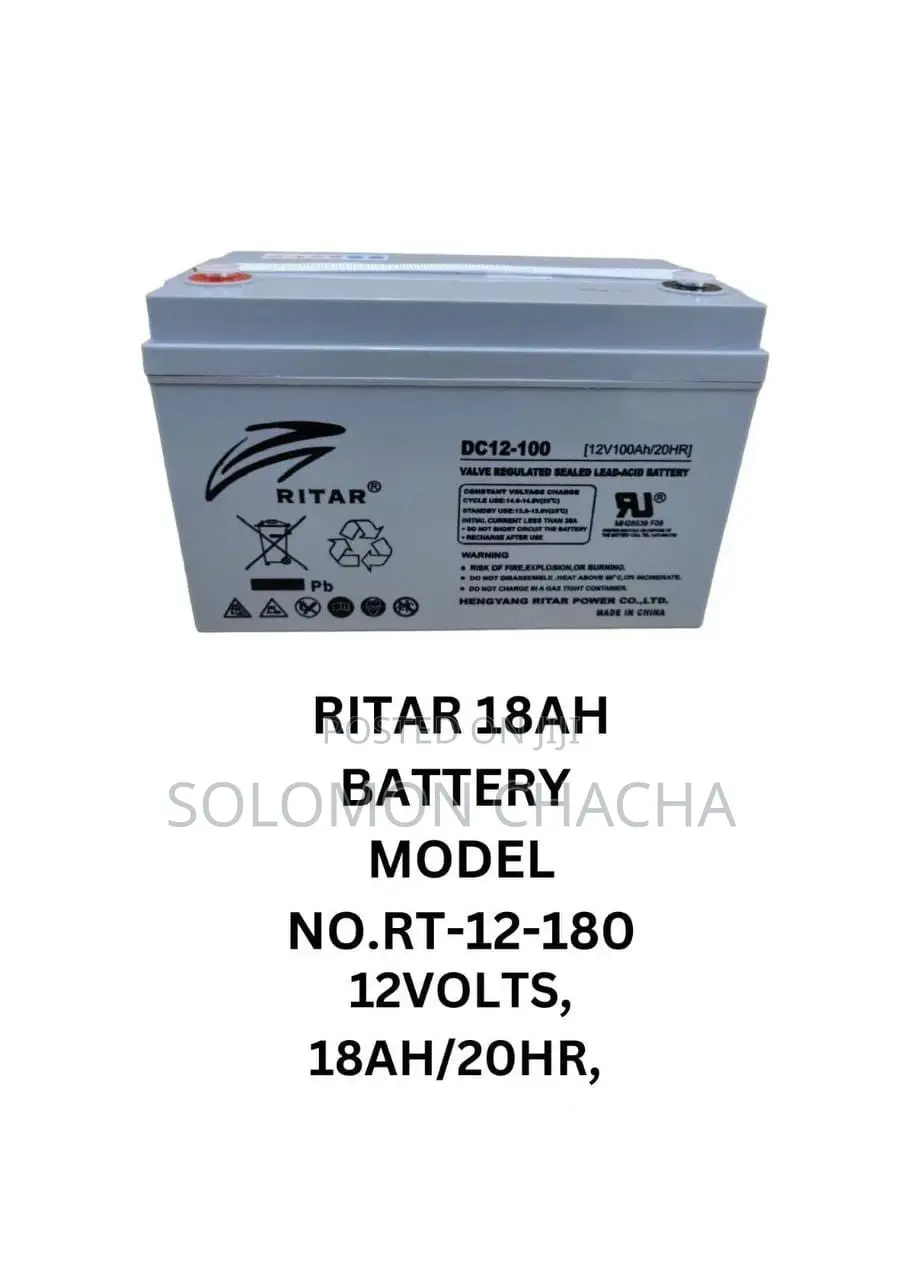 Ritar 18AH 12V Battery
