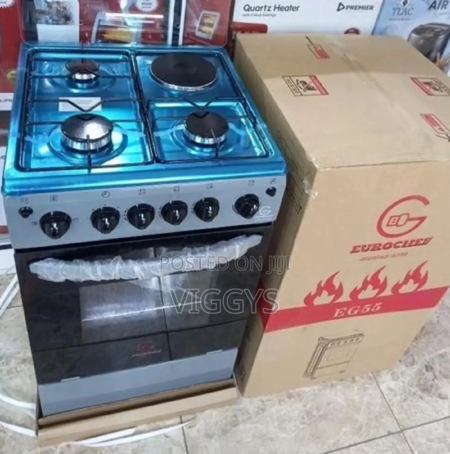 Amazing Eurochef 60 by 60 Standing Cooker