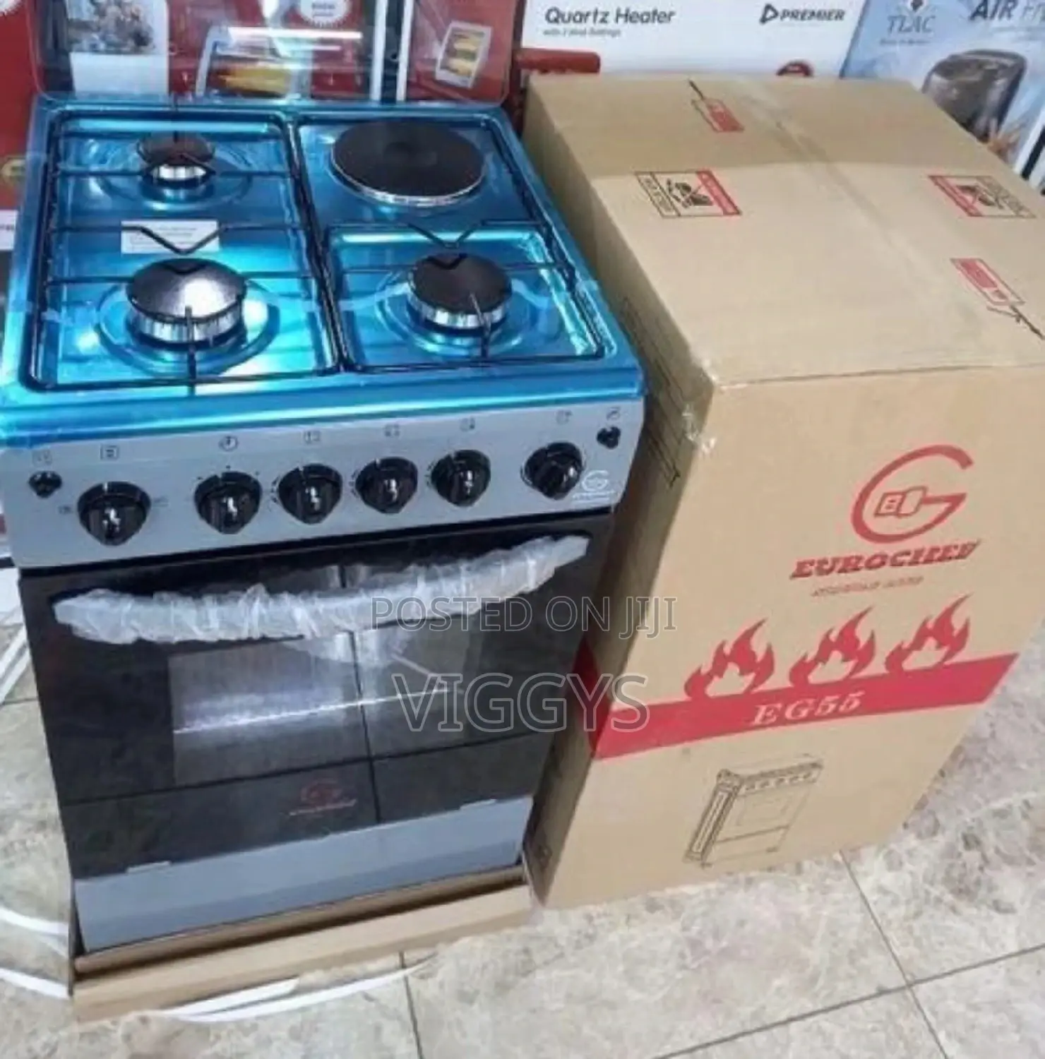 Brand New Eurochef 60 by 60 Standing Cooker