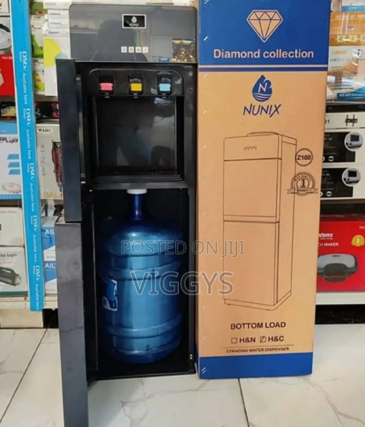 Brand New Nunix Z 188c 3 Taps Hot Normal and Cold