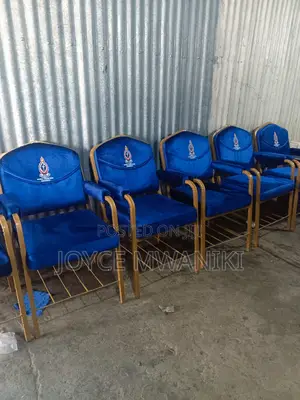 Church Chairs, With Armrest and Logo 