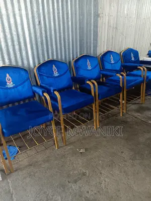Church Chairs, With Armrest and Logo 