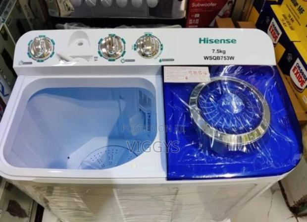 Classic Hisense 7.5kg Washing Machine - main view