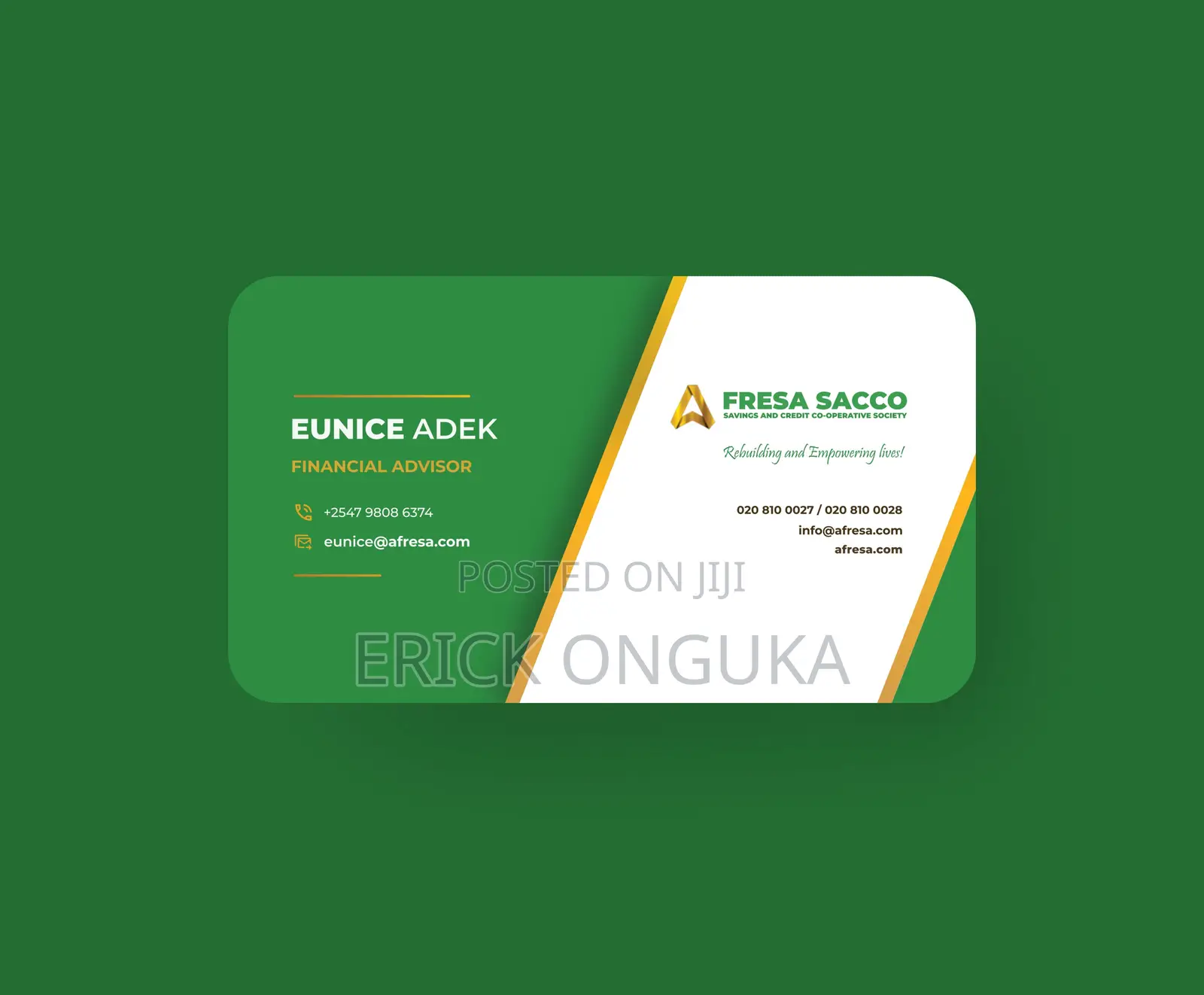 I Will Create a Business Card That Speaks on Your Behalf