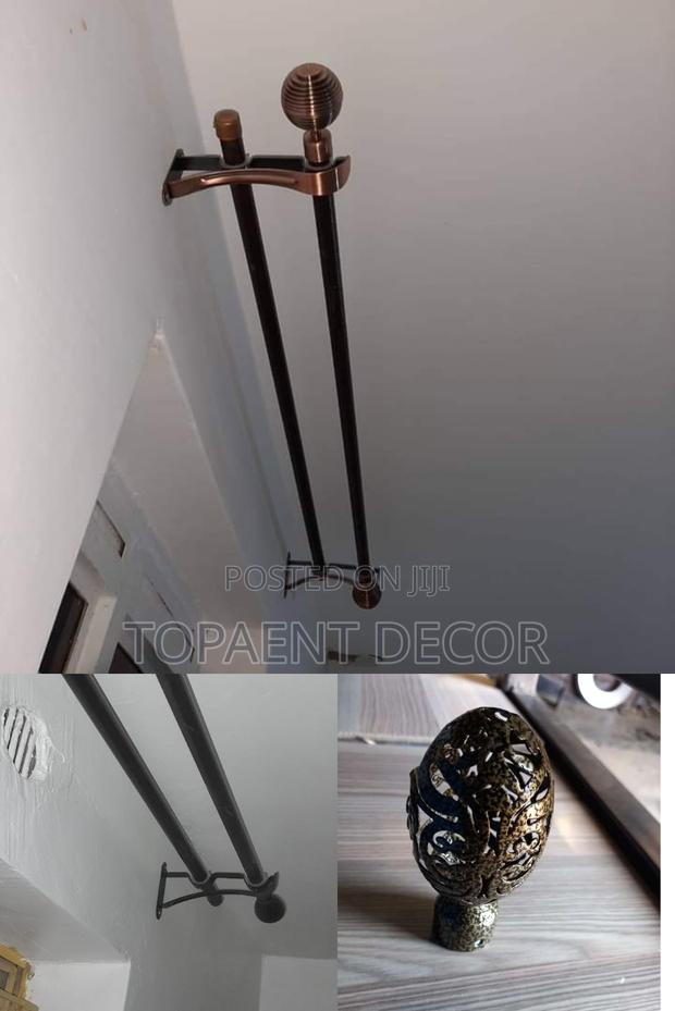 Heavy Duty Coated Curtain Rods - main view
