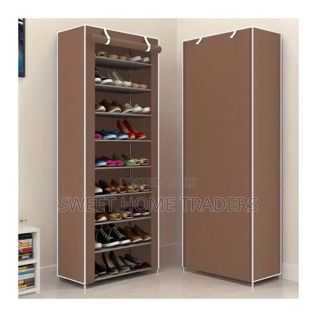Single Shoe Rack With Cover - main view