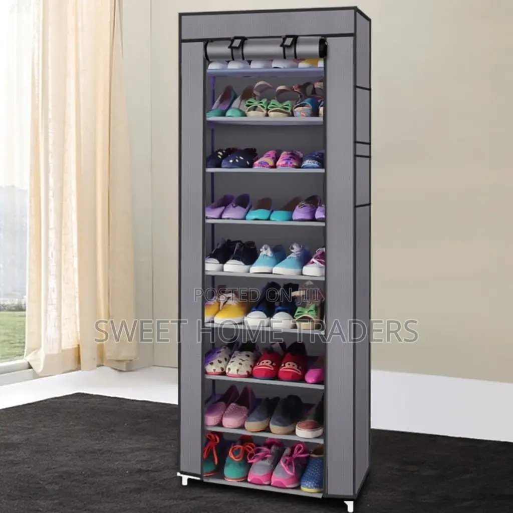 Single Shoe Rack With Cover