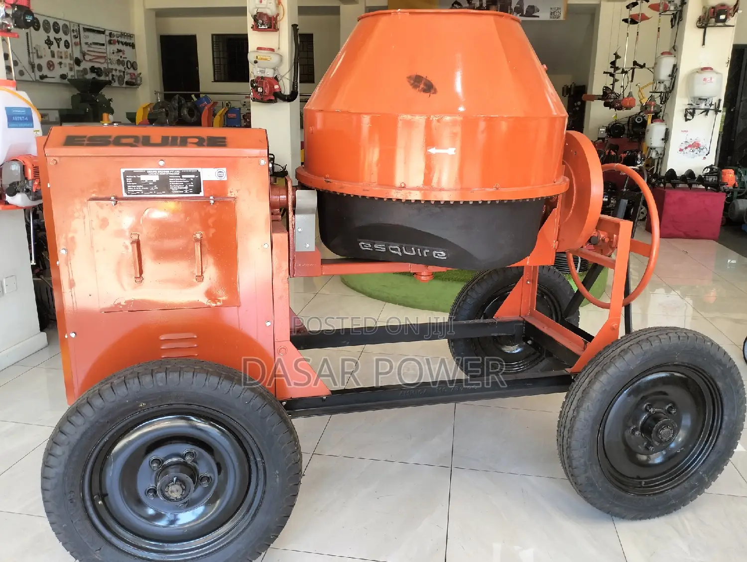500l Heavy Duty Indian Concrete Mixer.
