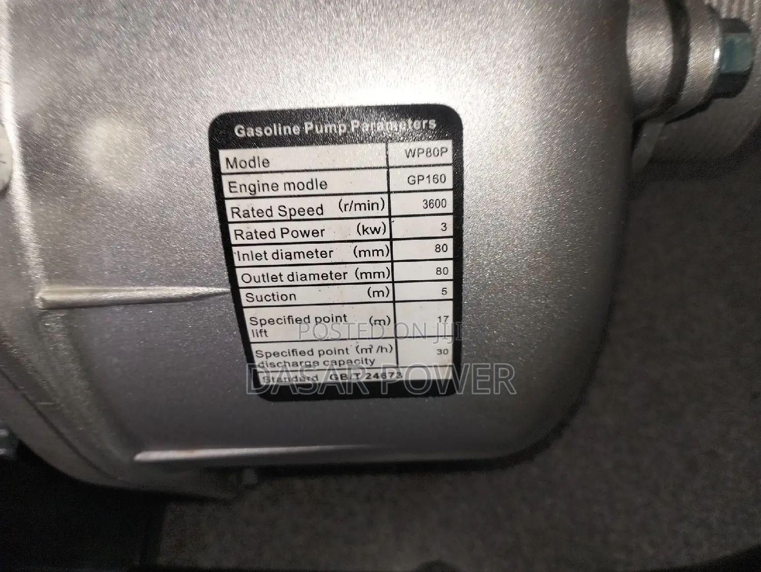 3" Honda Water Pump