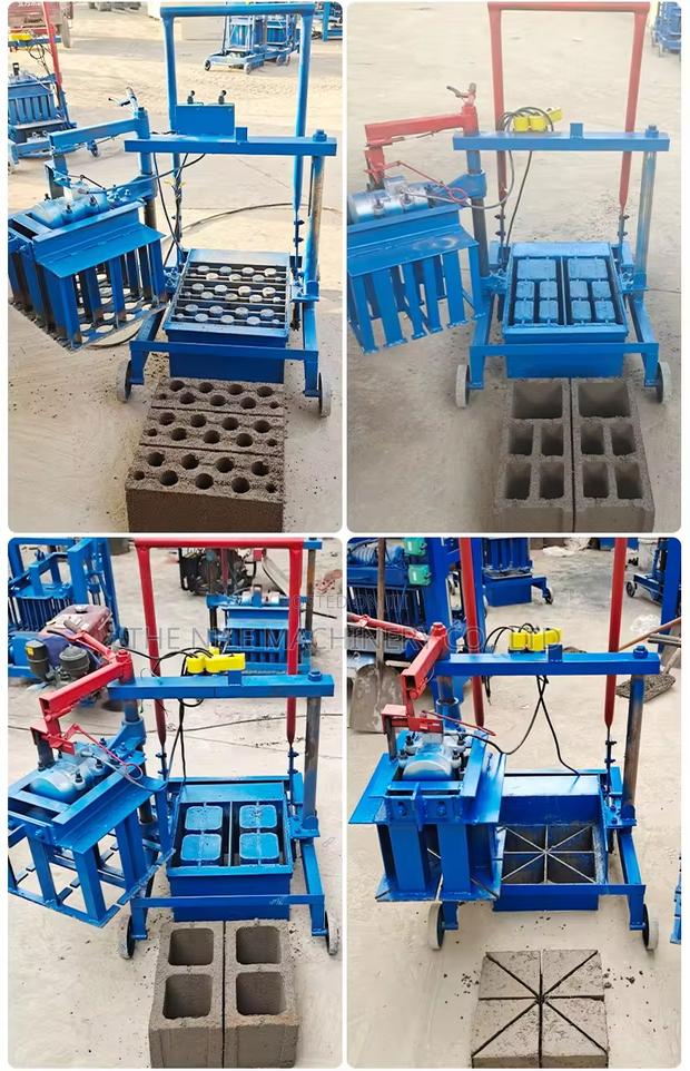 Manual Hollow Concrete Cement Brick Block Making Machine - thumbnail 3
