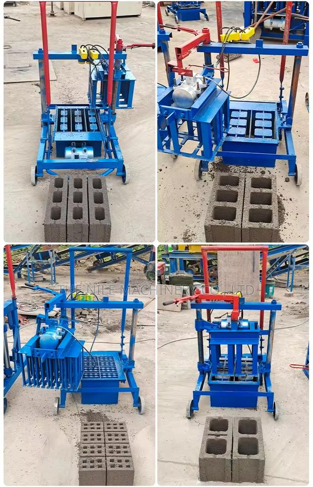 Manual Hollow Concrete Cement Brick Block Making Machine - thumbnail 4