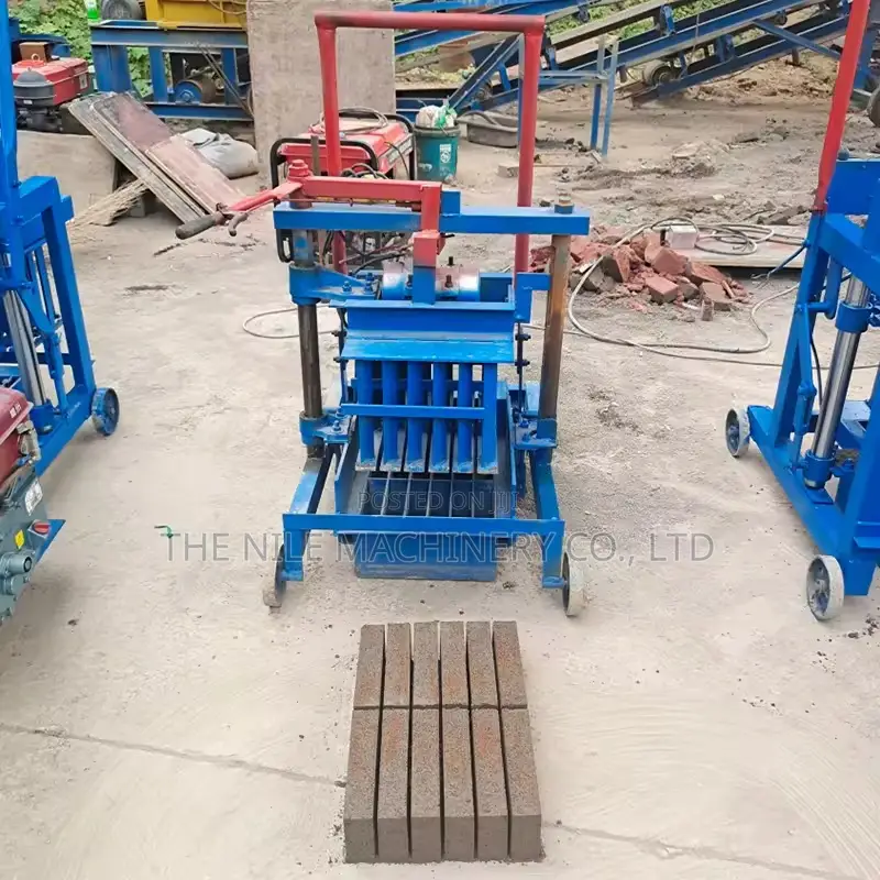 Cheap Soil Clay Interlocking Brick Block Making Machine