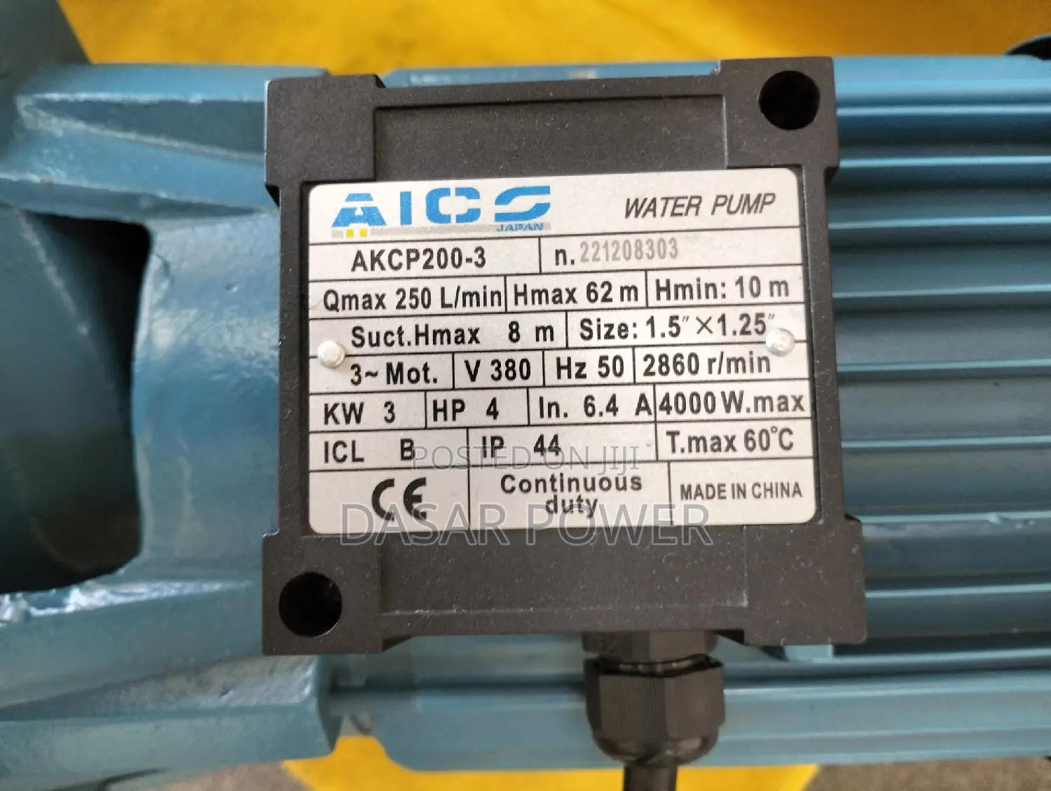 Akcp200-3 Water Pump