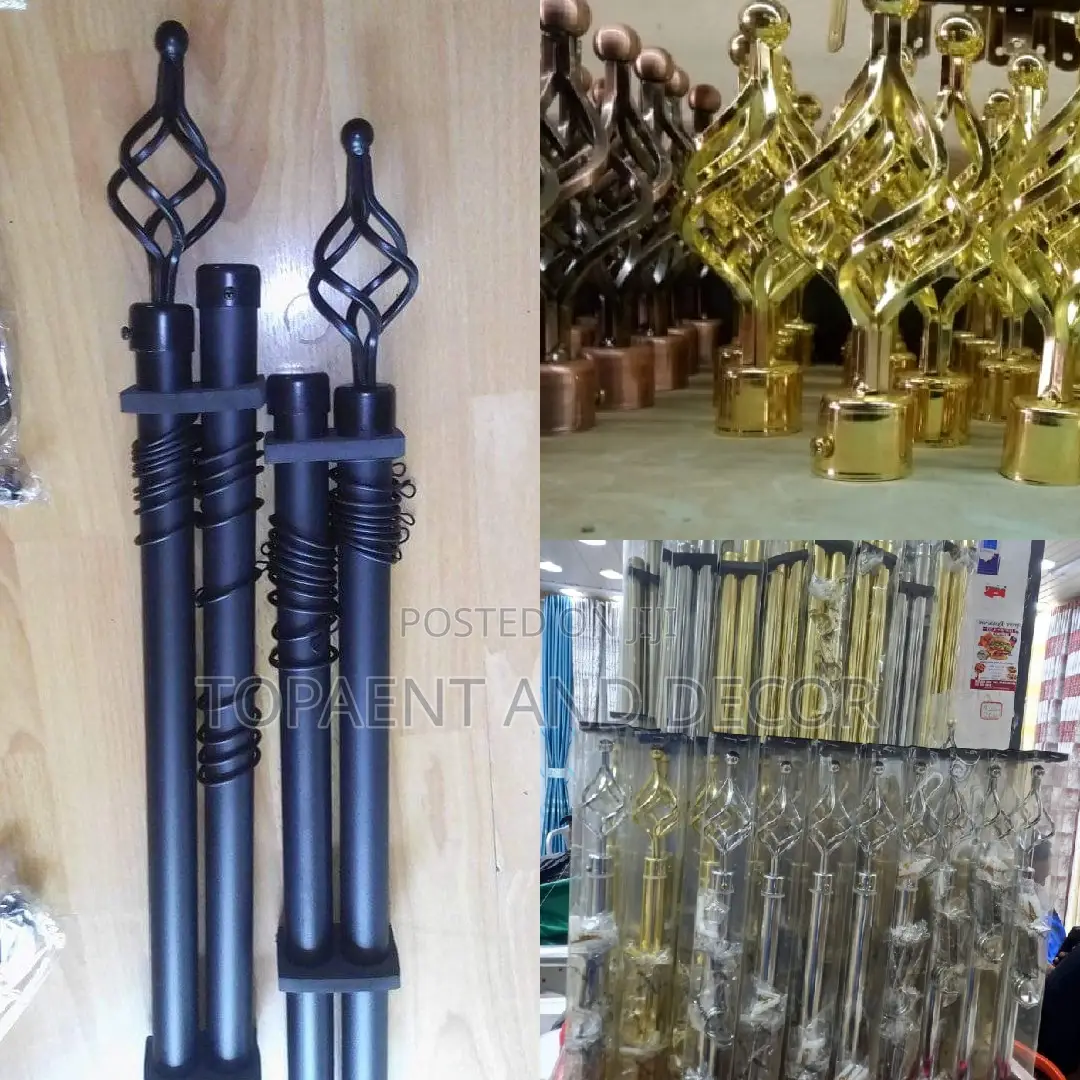 Adjustable Window and Doors Curtain Rods Curtain Rods Rods