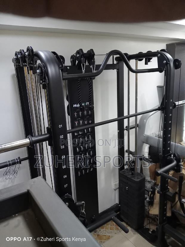 Commercial Heavy Duty Smith Machine Multi-Workout Station - thumbnail 3