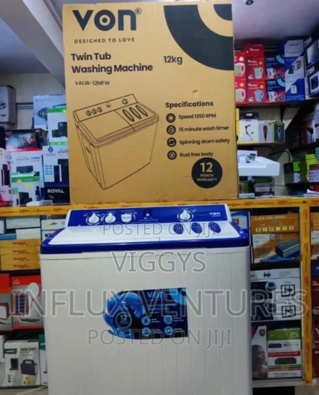 Von 12kg Washing Machine