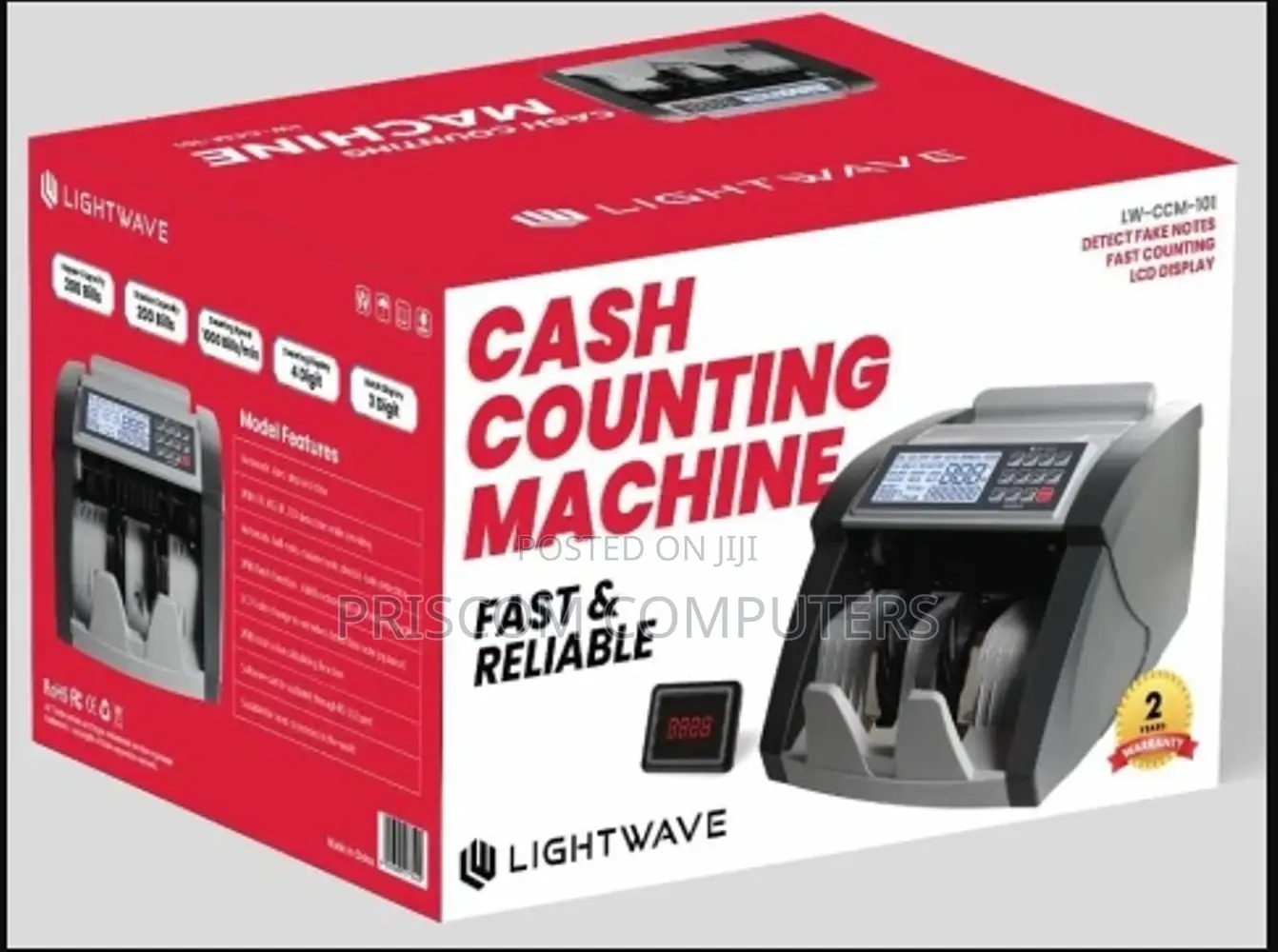 Cash Counting Machine, Fake Money Detector Fast and Reliable