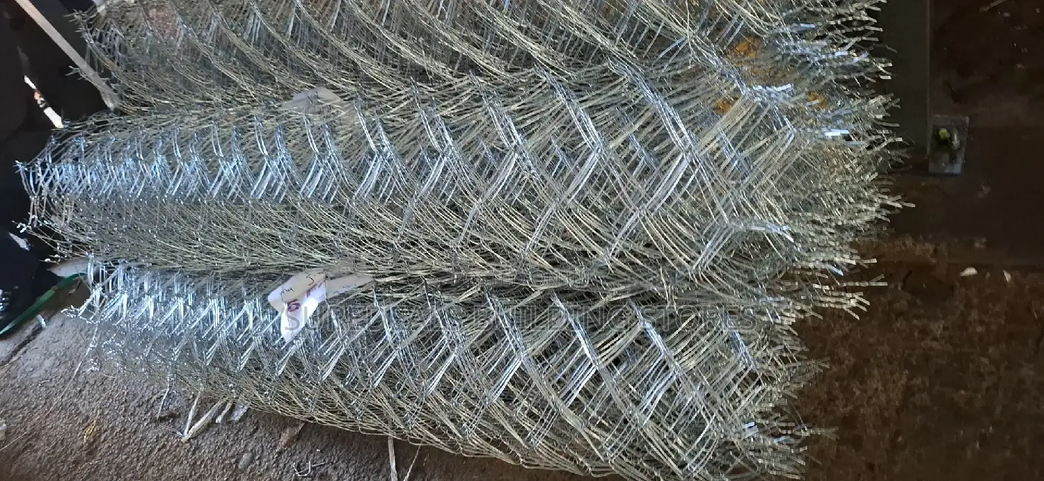 15gauge Galvanised Chain Link Fencing Mesh Wire(5ft by 18mt