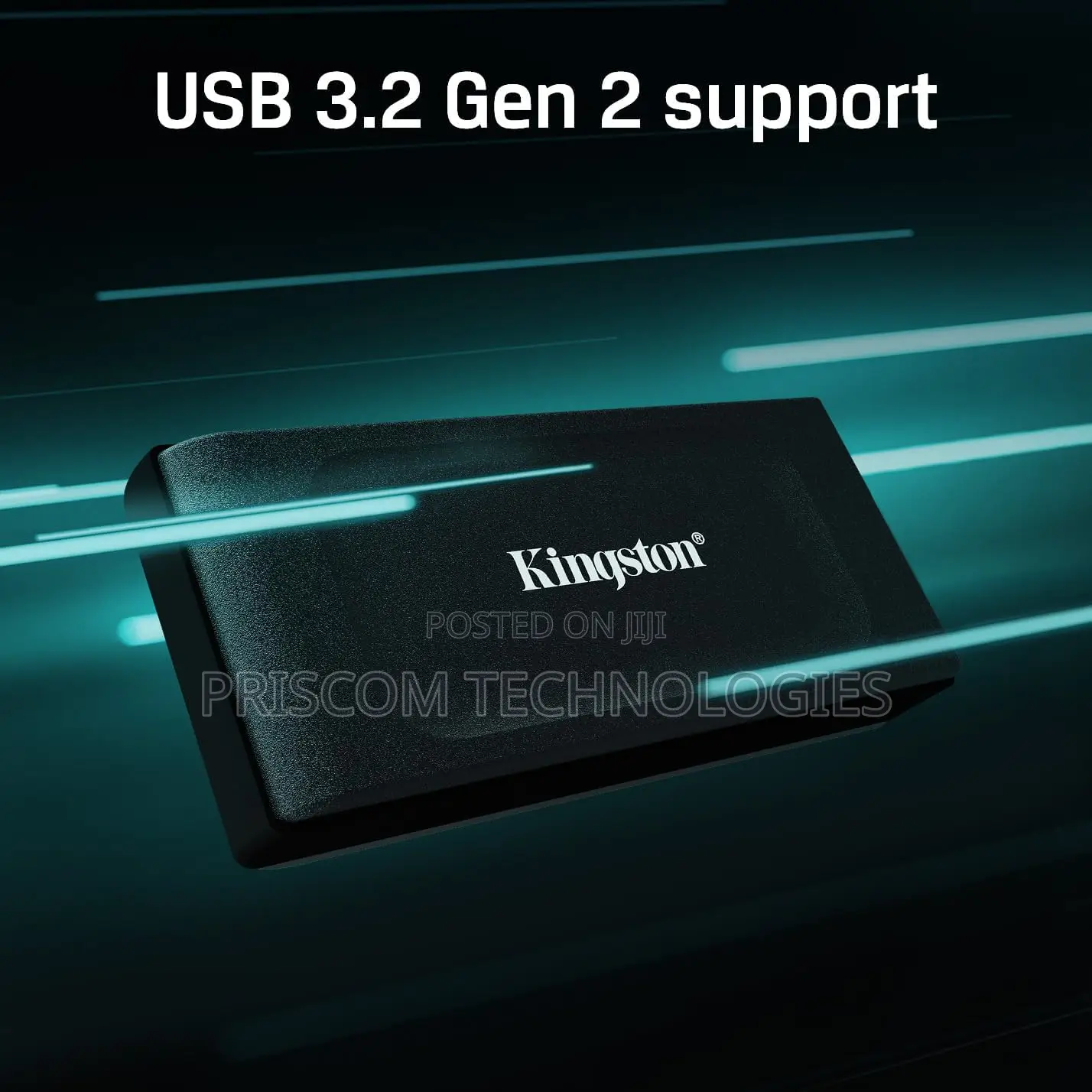 Kingston Xs1000 External SSD (USB 3.2 Gen 2)Ssd 1TB External