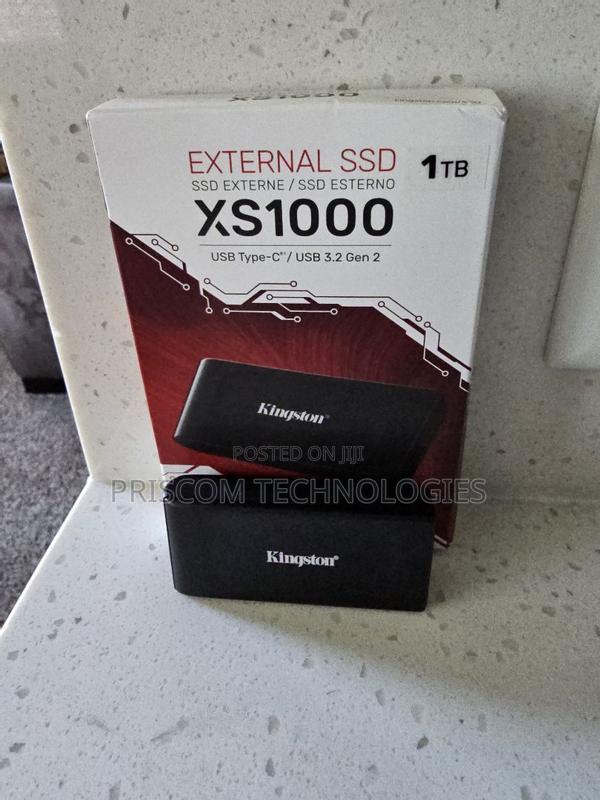 Kingston Xs1000 External SSD (USB 3.2 Gen 2)Ssd 1TB External - main view