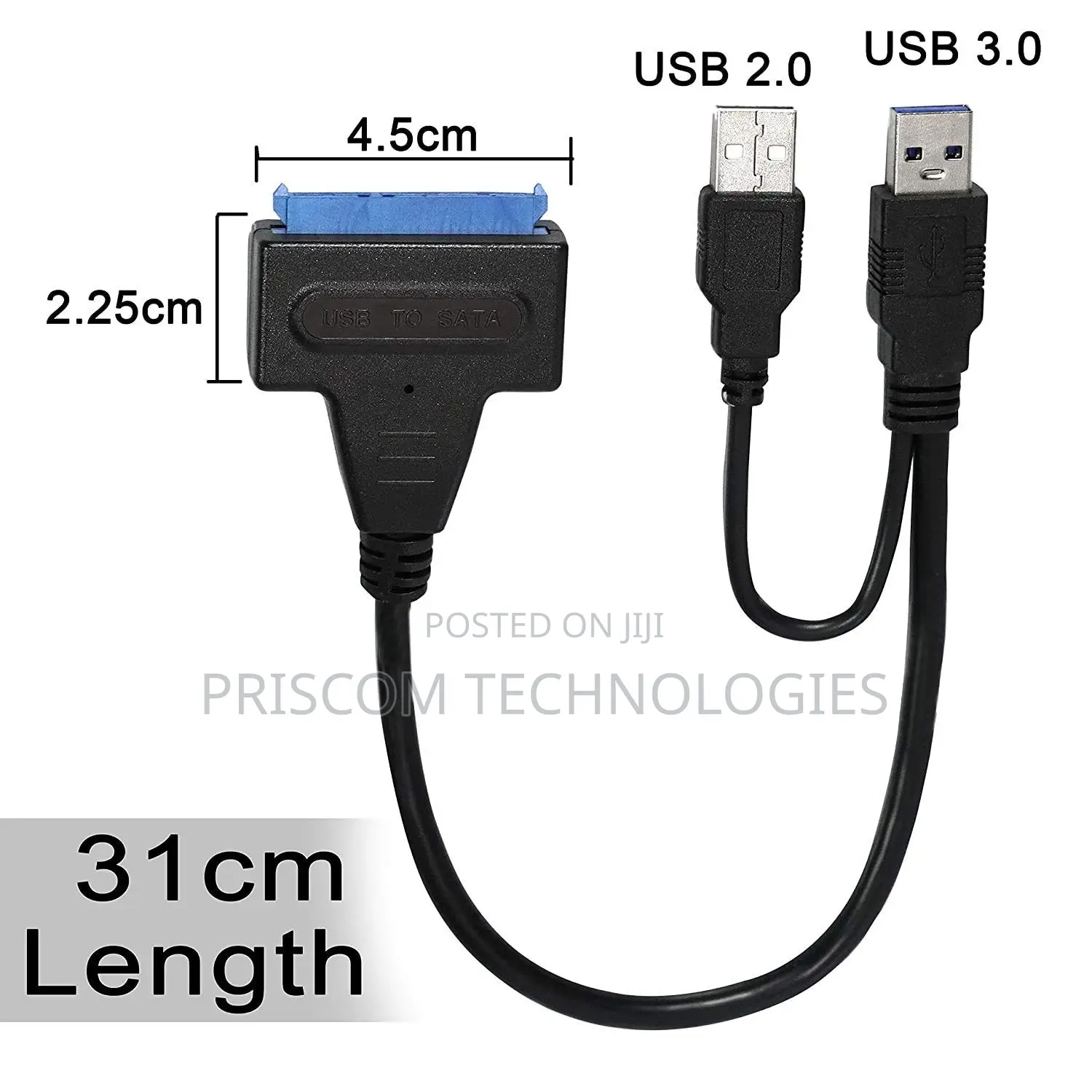 USB 3.0 To 2.5" SATA Hard Drive Adapter Cable-sata To USB