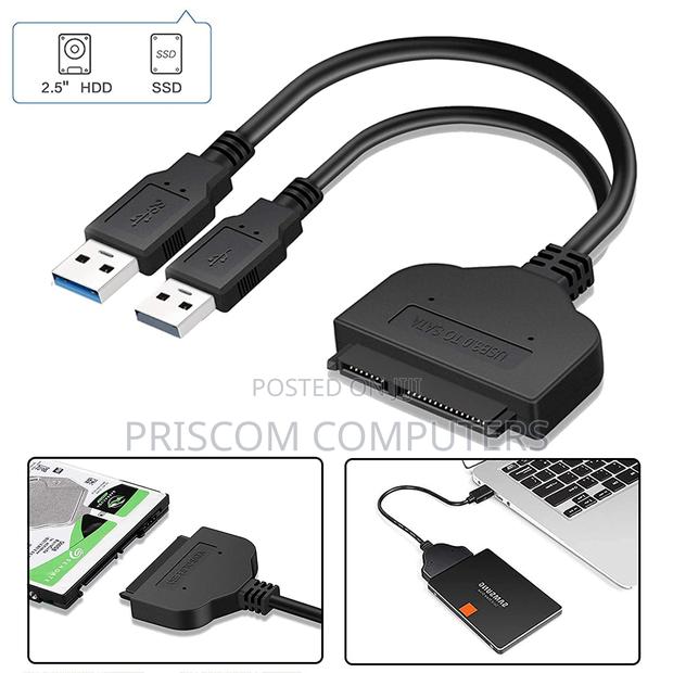 USB 2.0 to 2.5" SATA Hard Drive Adapter Cable-Sata to USB - main view